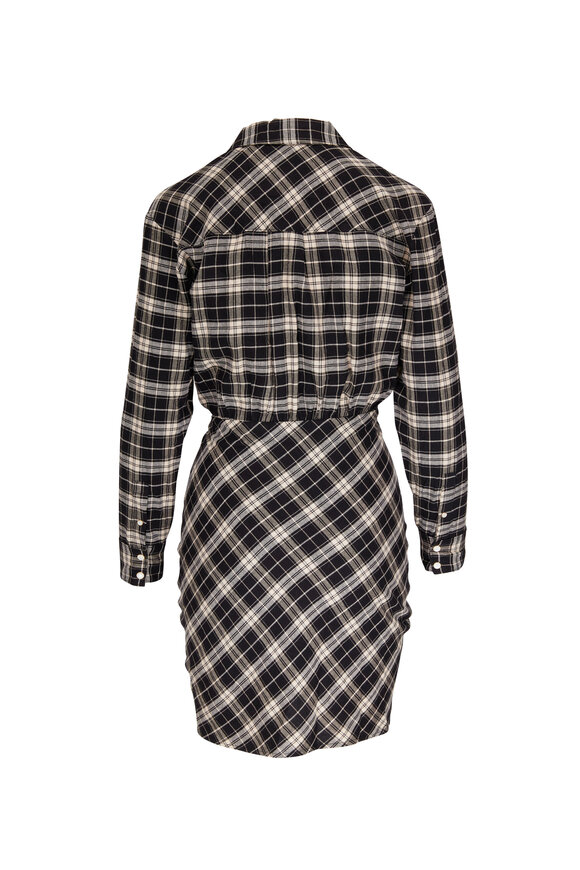 Veronica Beard - Sierra Black & White Plaid Dress 