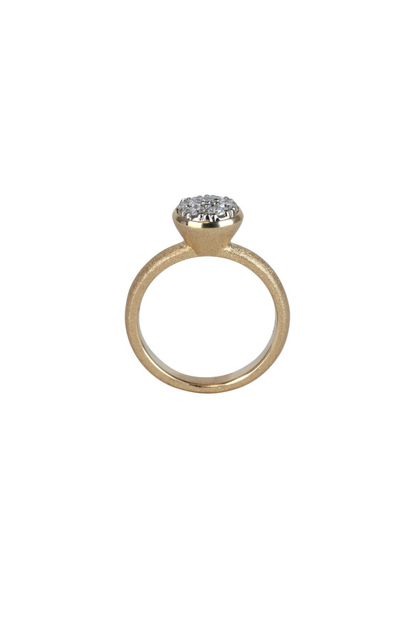 Aaron Henry - 18K Yellow Gold Diamond Ring