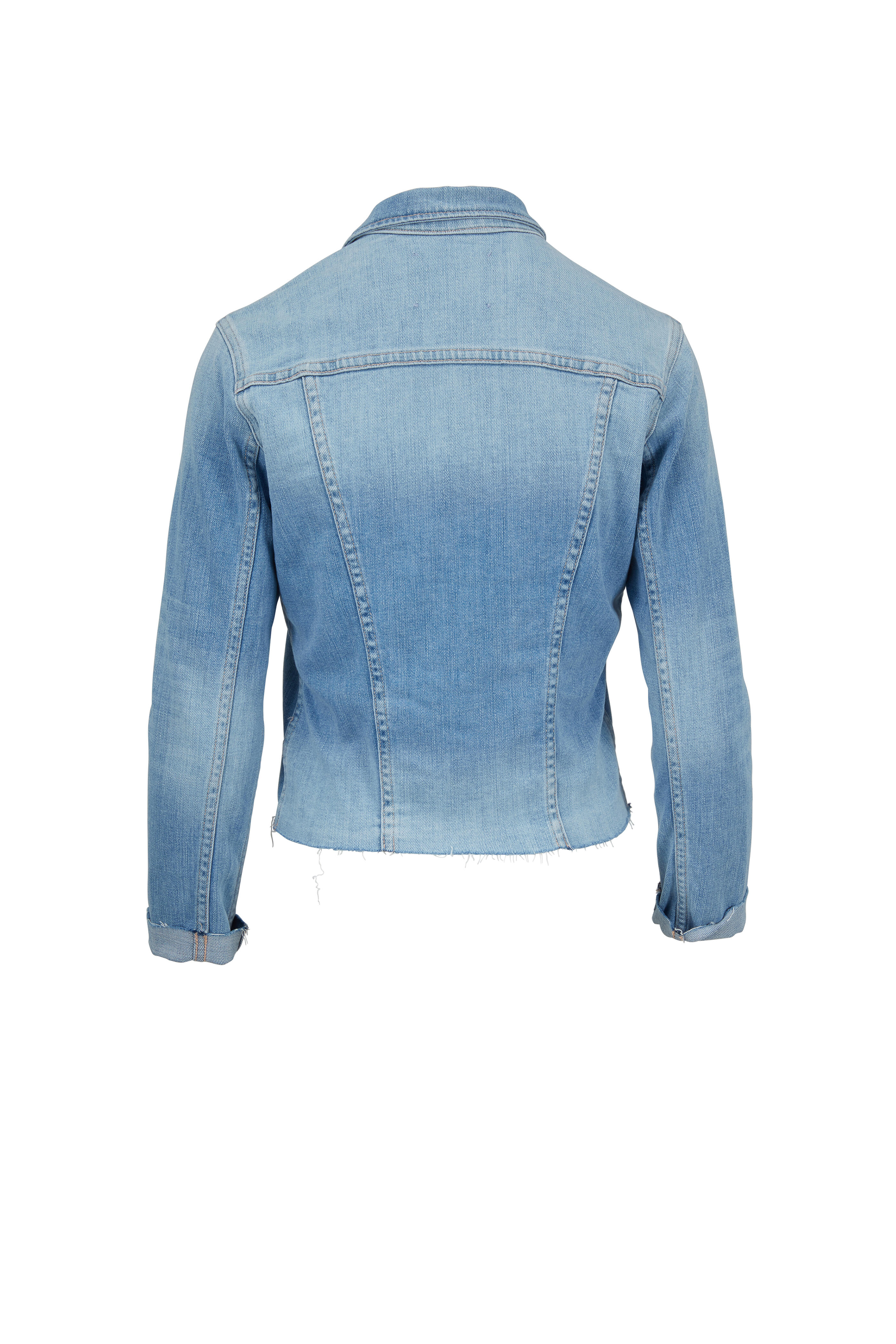 L'Agence - Janelle Blue Cloud Denim Jacket