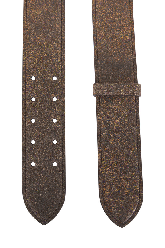Khaite Theo Dark Brown Waist Belt - view 2
