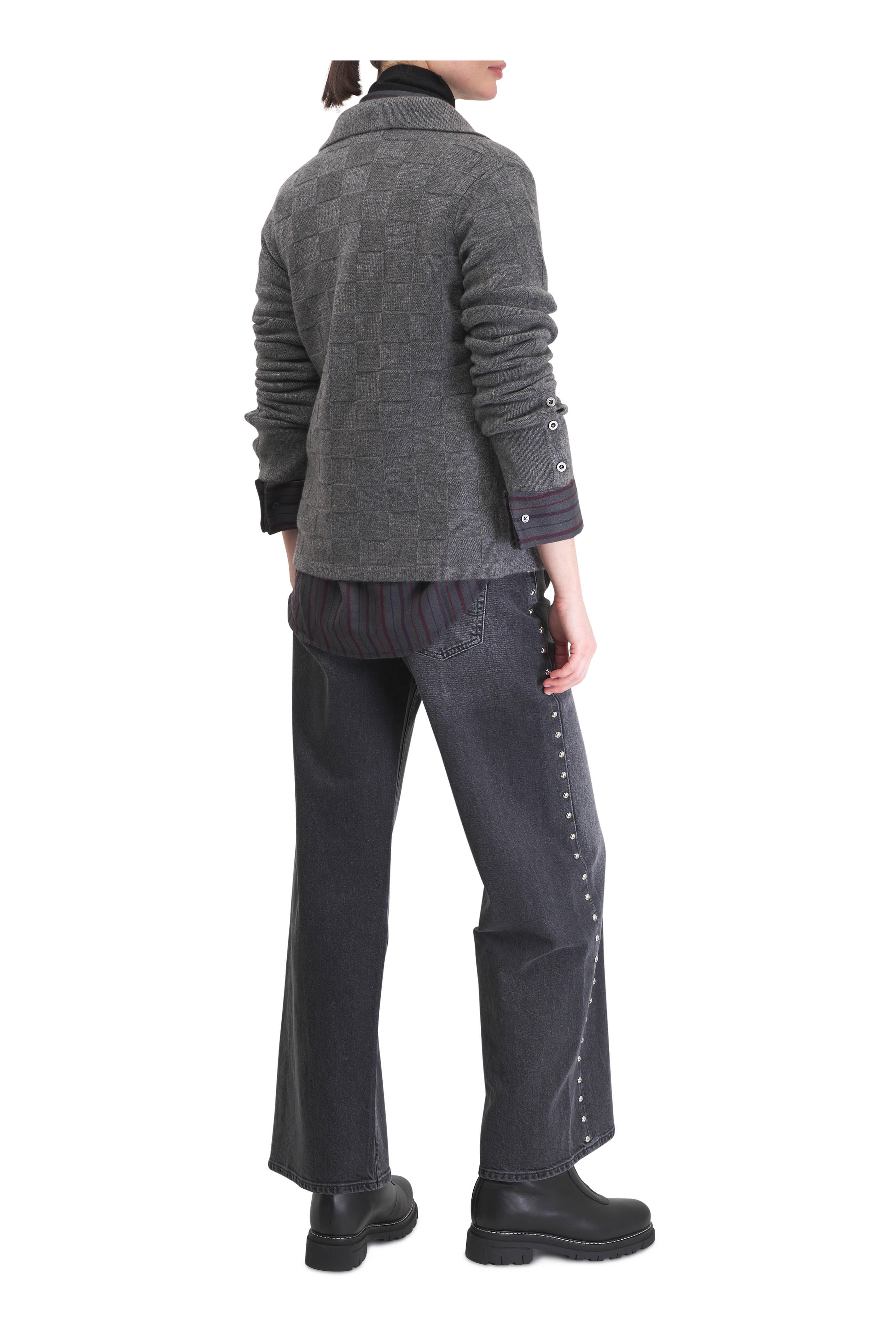 Khaite - Benny Ebano Suede Belt, 30mm