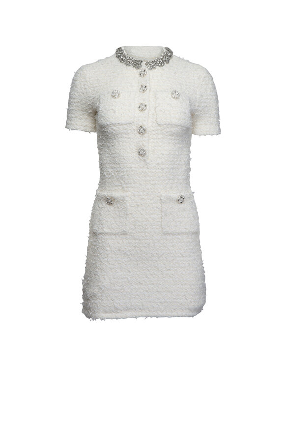 【完売品】 Slab tweed Cocoon Dress Slab tweed Cocoon Dress – L'AUBE BLANC