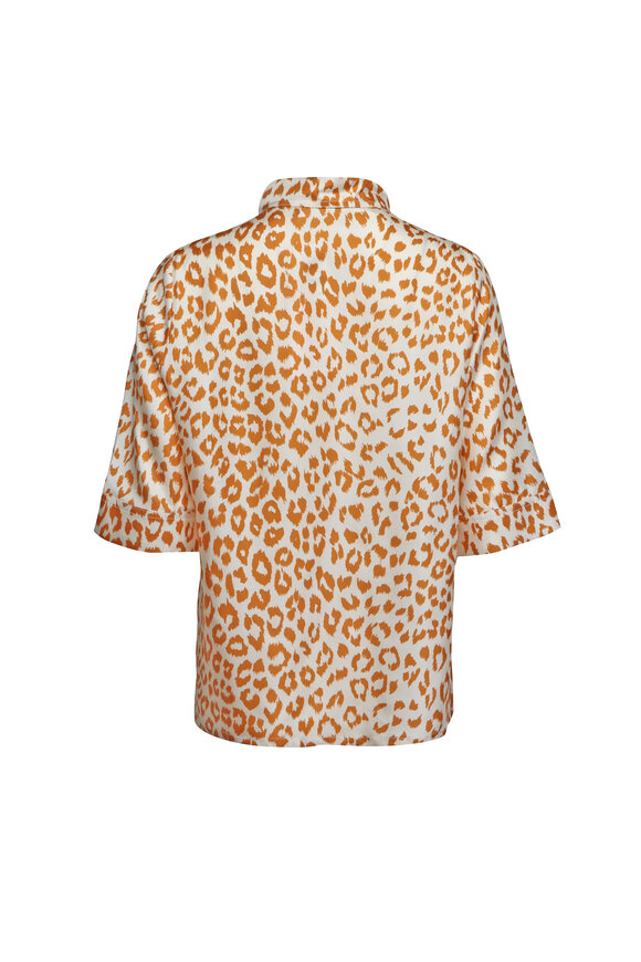 R13 - Yellow Plaid Oversize Boxy Shirt | Mitchell Stores