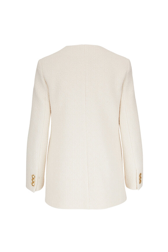 Nili Lotan - Gabrielle Ivory Tweed Jacket