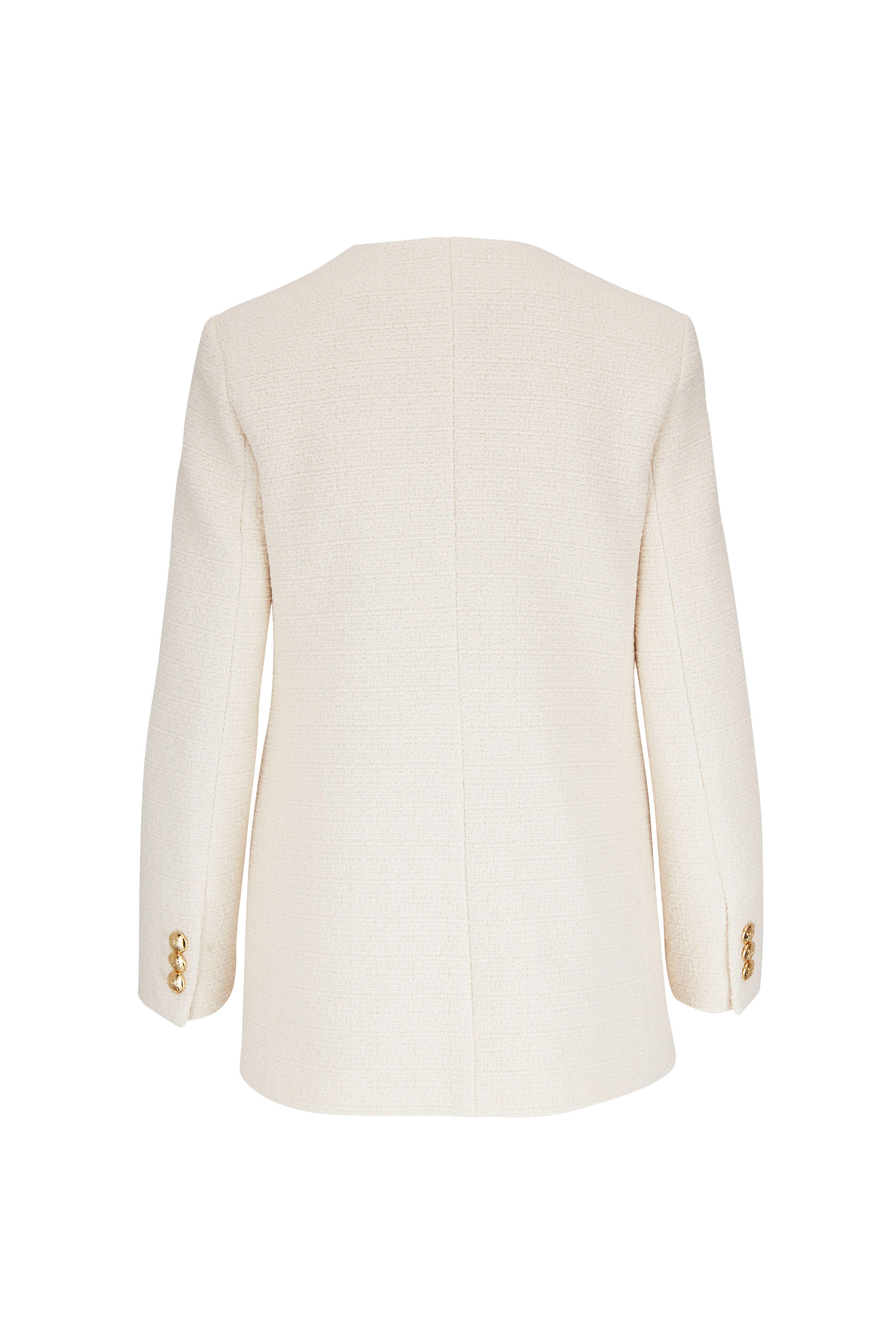 Nili Lotan - Gabrielle Ivory Tweed Jacket | Mitchell Stores