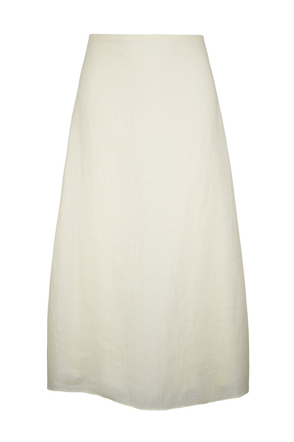 TWP The A-Line Glass Green Skirt