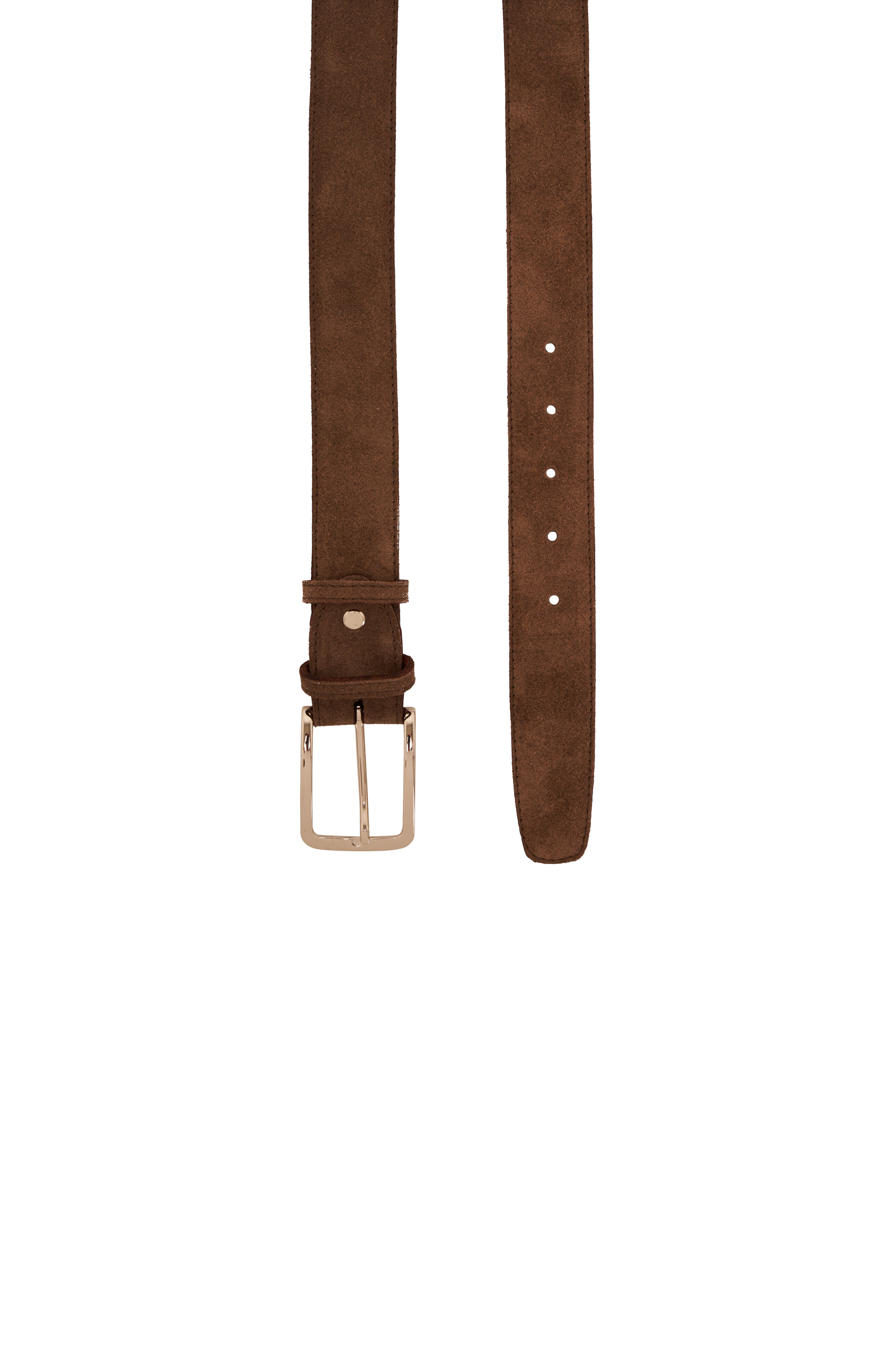 Bontoni - Sesamo Beige Suede Belt | Mitchell Stores