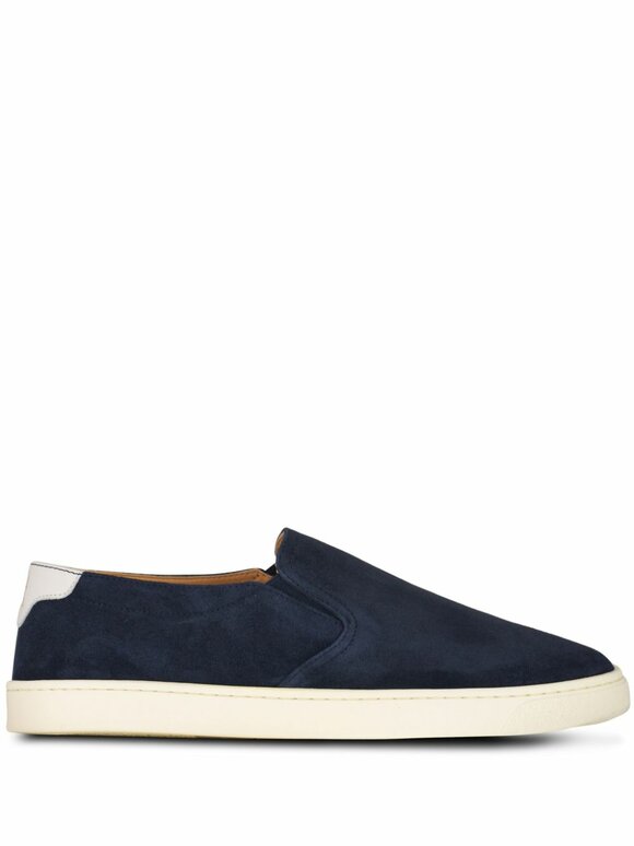 Brunello Cucinelli - Sirena Navy Suede Loafer