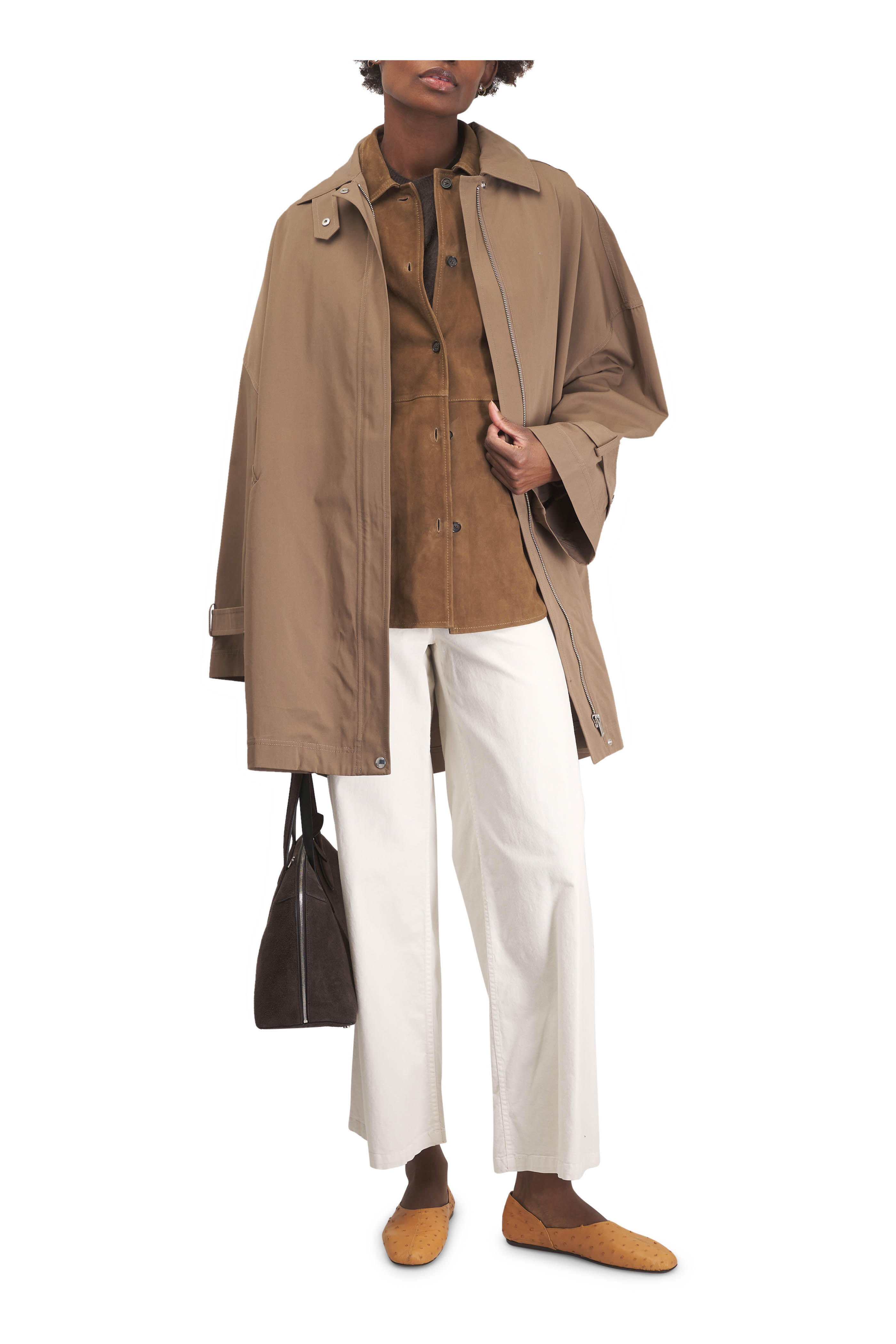 Khaite - Jane Chestnut Flat