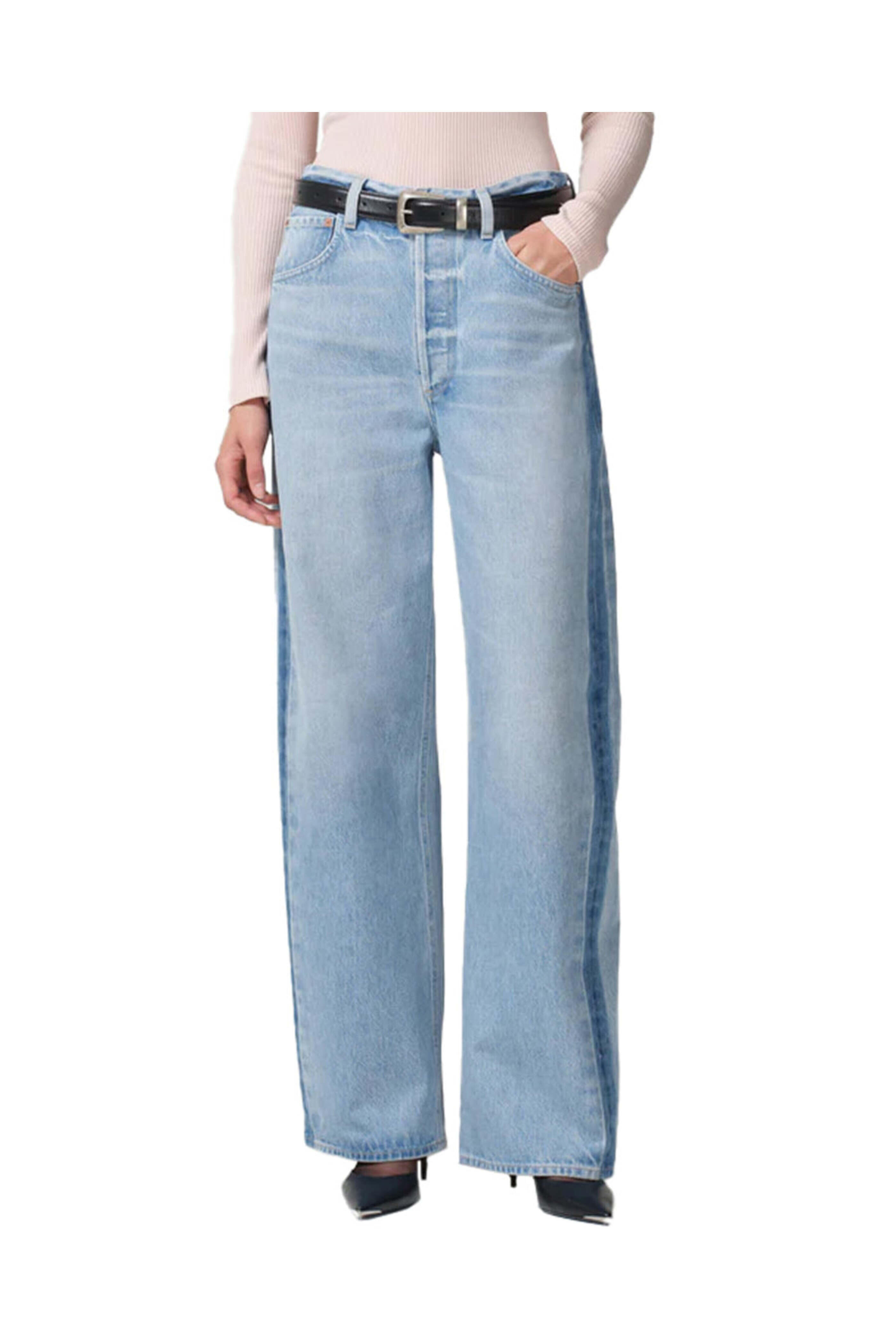 Citizens of Humanity - Ayla Baggy Jean in Tuxedo Skylights