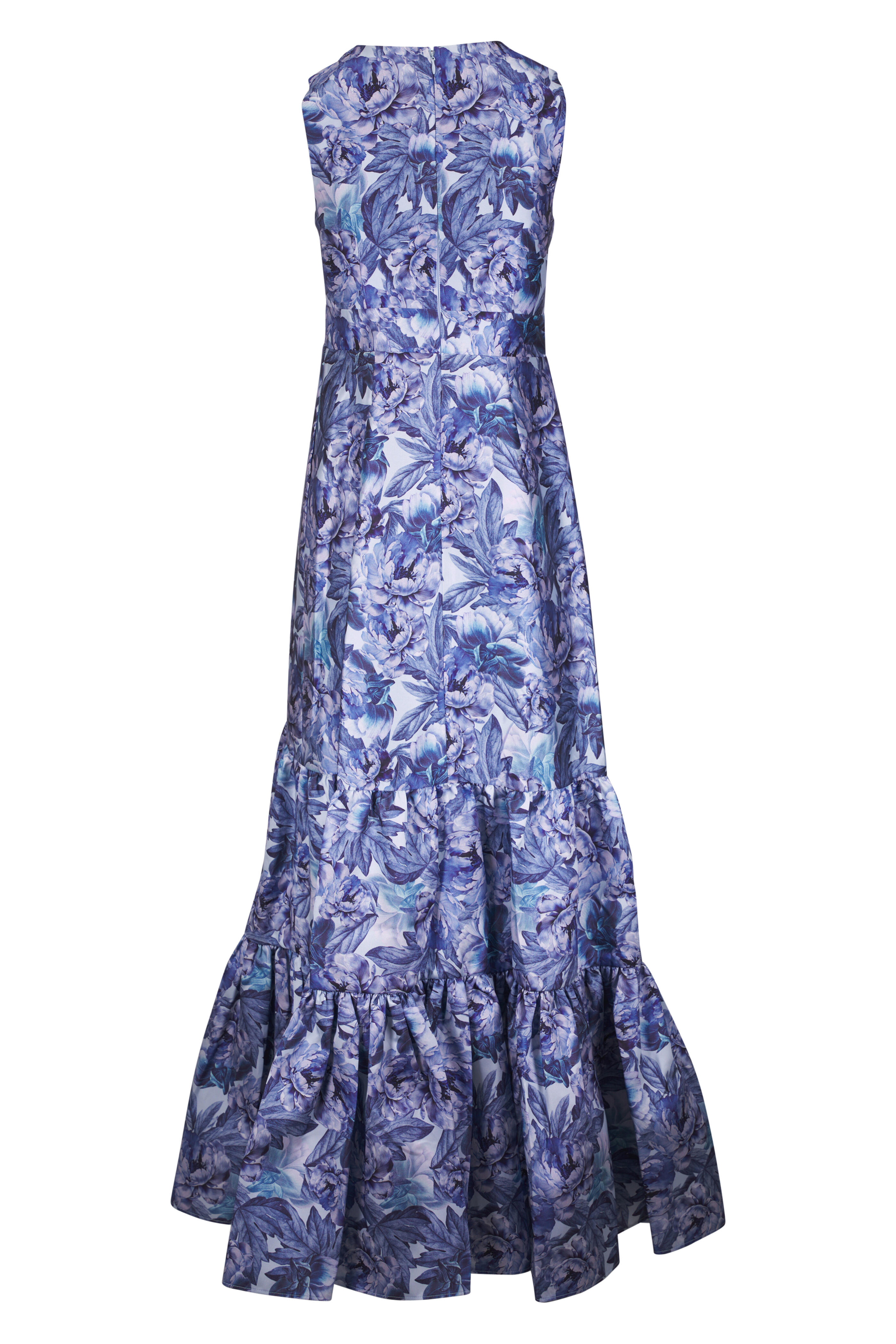 Sachin + Babi - Rori Frozen Flora V-Neck Gown