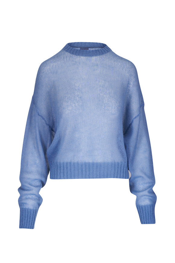 Brunello Cucinelli Alpine Sheer Crewneck Sweater