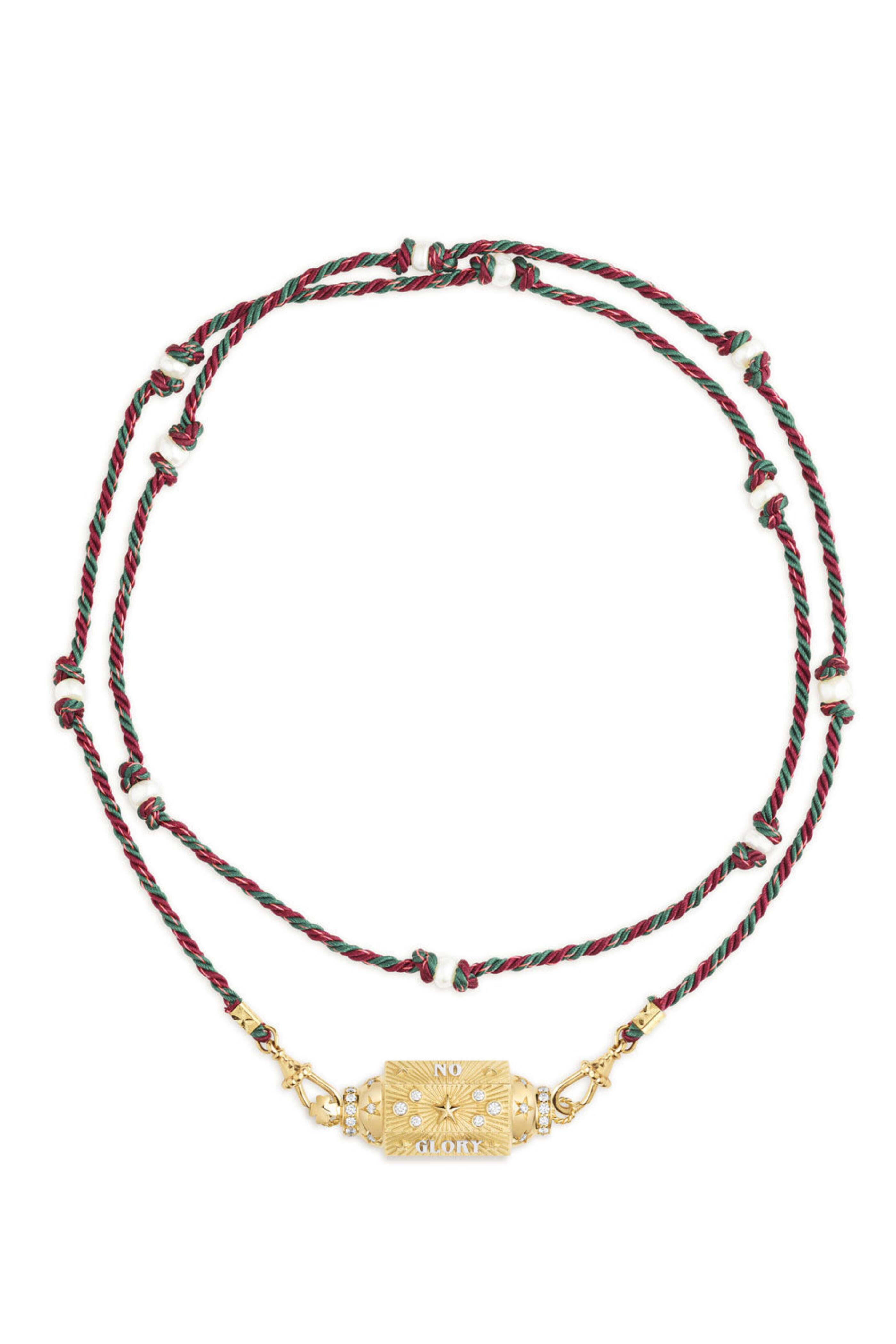 Marie Lichtenberg - No Risk No Glory Locket Necklace