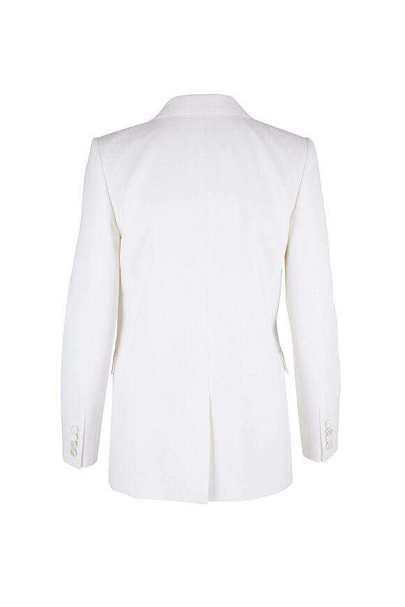 Saint Laurent - White Wool & Silk Suit Jacket