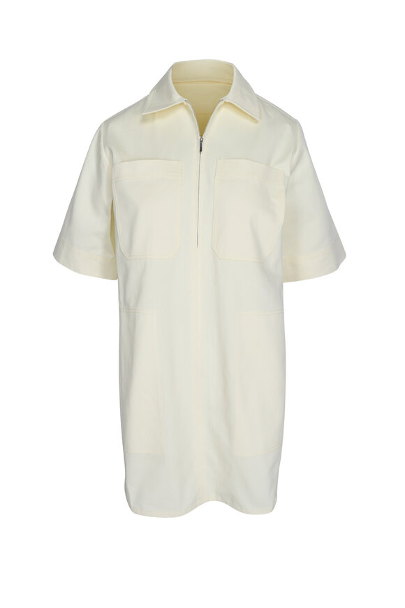 Lee Mathews LM Butter Drill Mini Dress