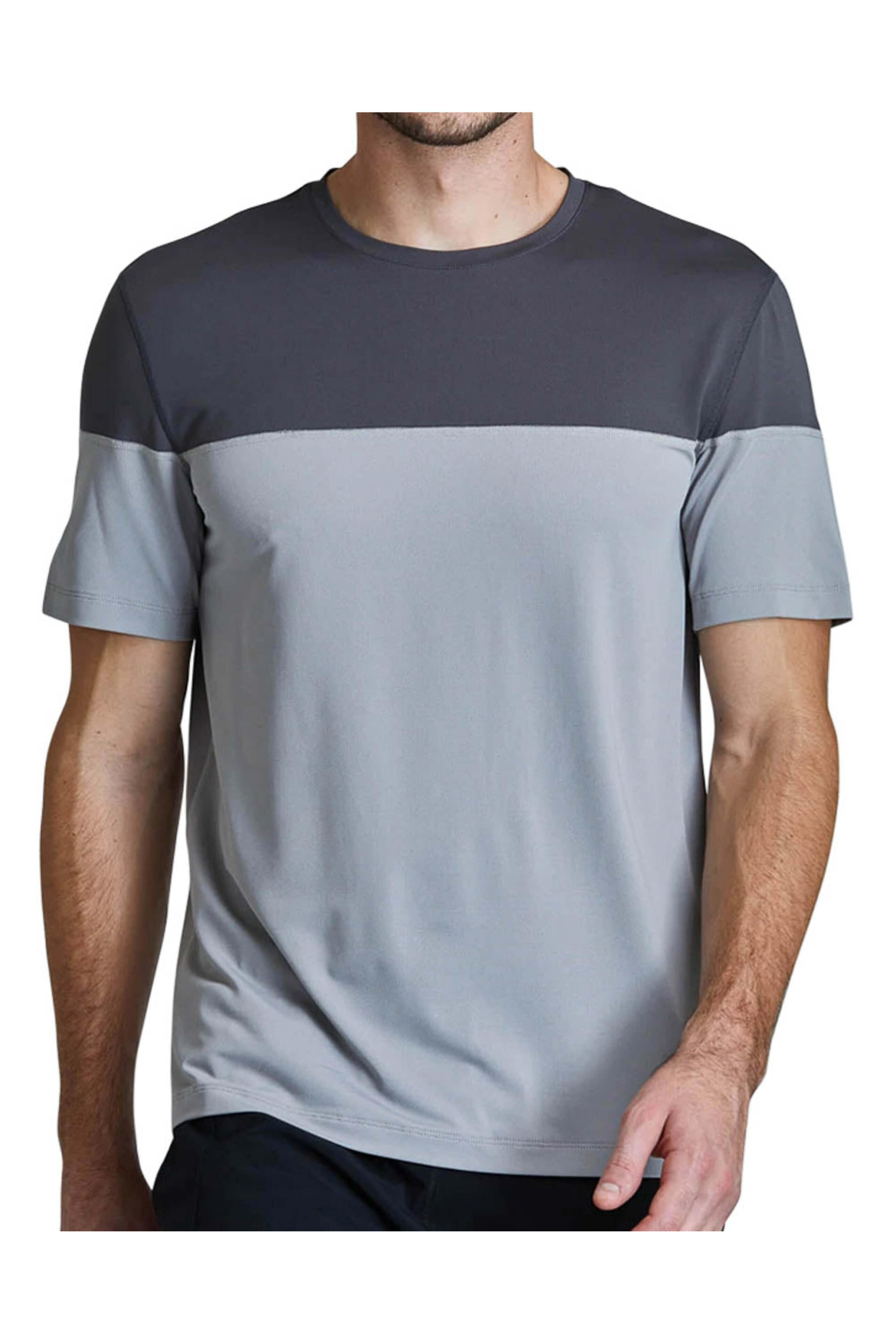 Fourlaps - Gray & Dark Gray Smash Tee