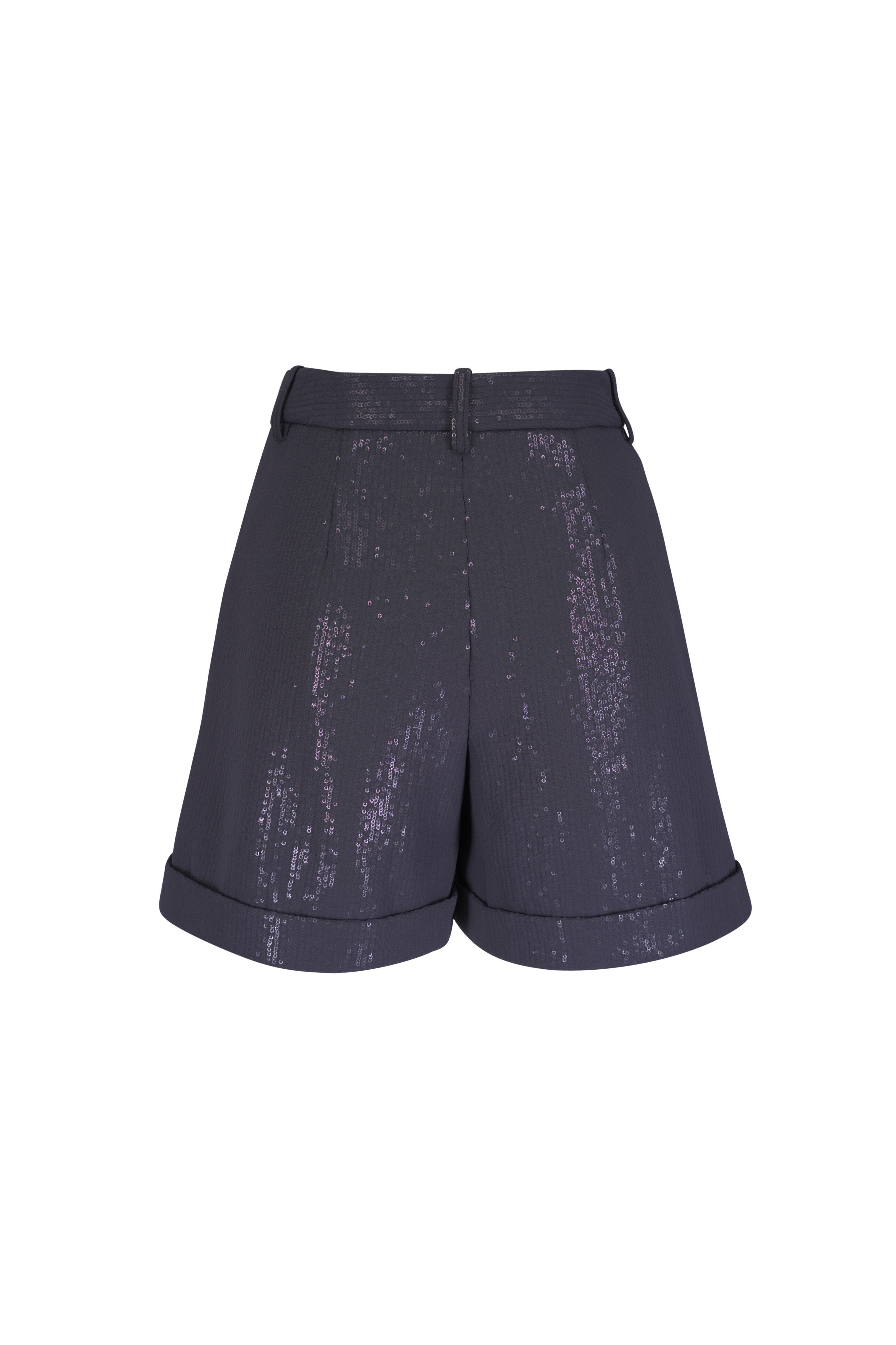 TWP - Cisco Beach Graphite Sequin Shorts