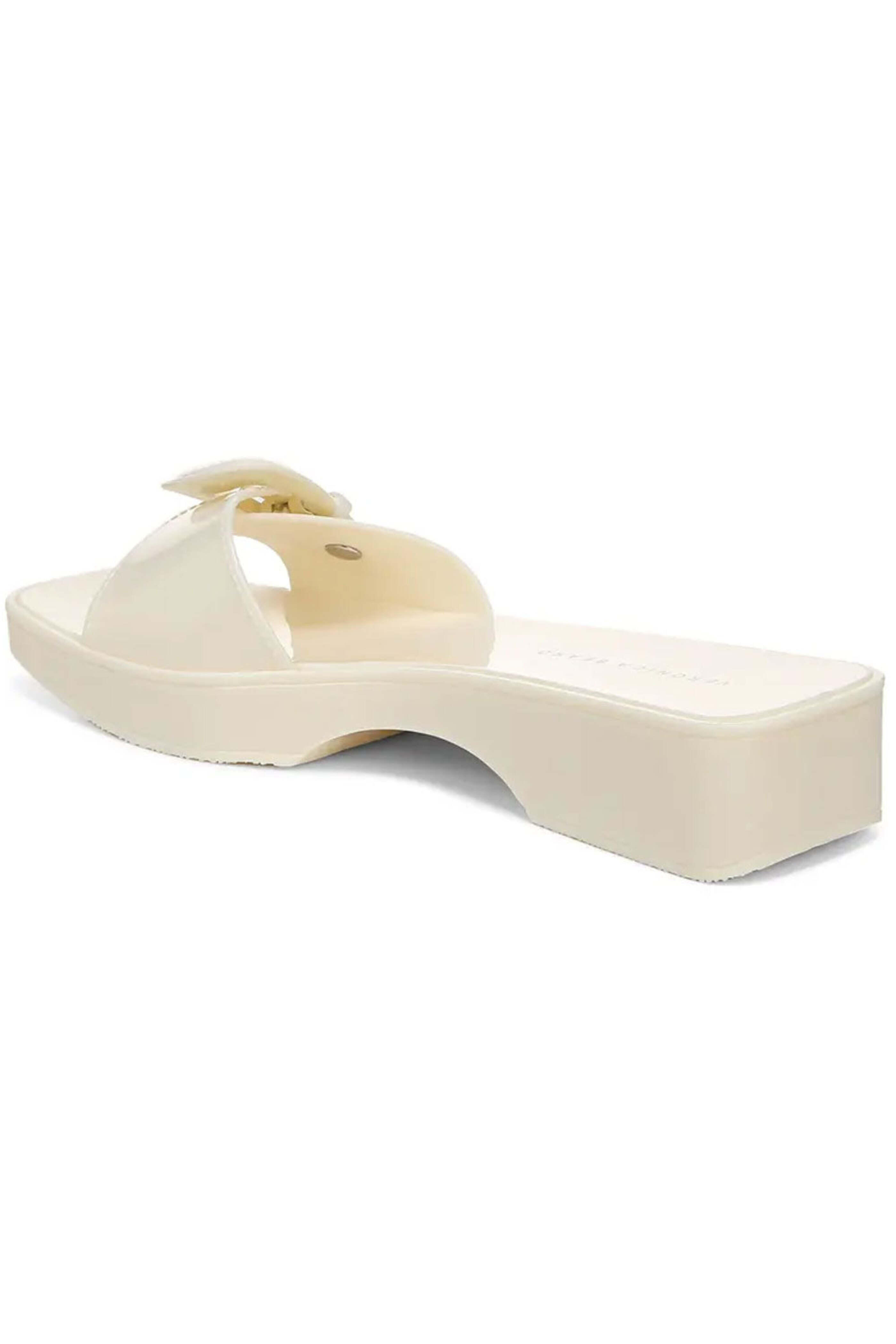 Veronica Beard - Davina Jelly Sandal in White