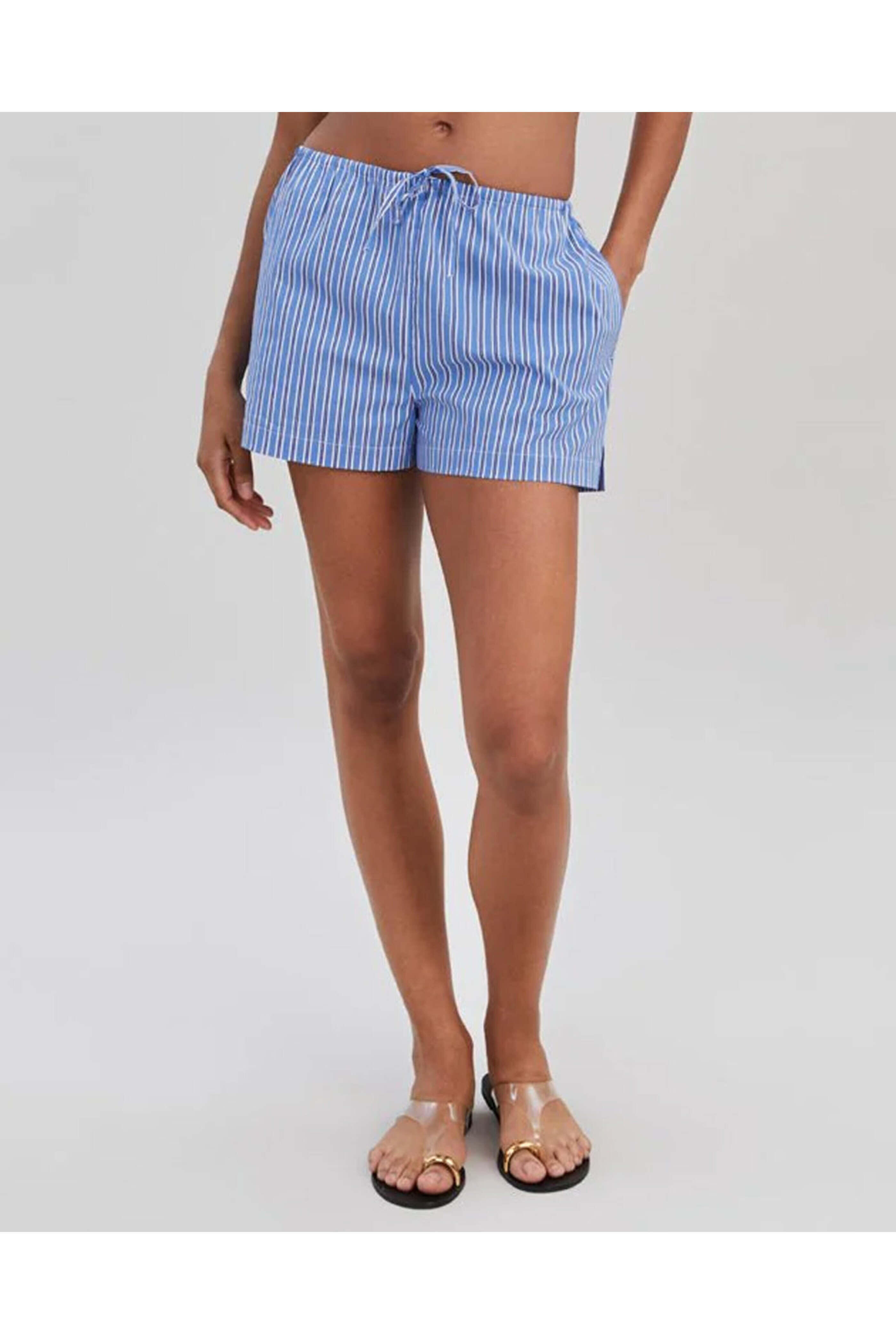 Solid & Striped - French Navy Stripe Loretto Short