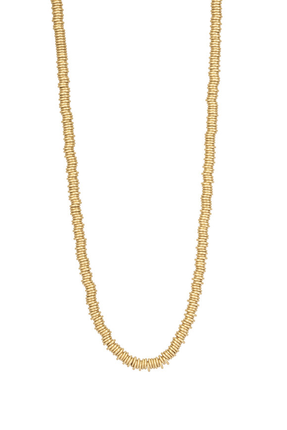 Sutra 18k Yellow Gold Handmade Necklace - view 1