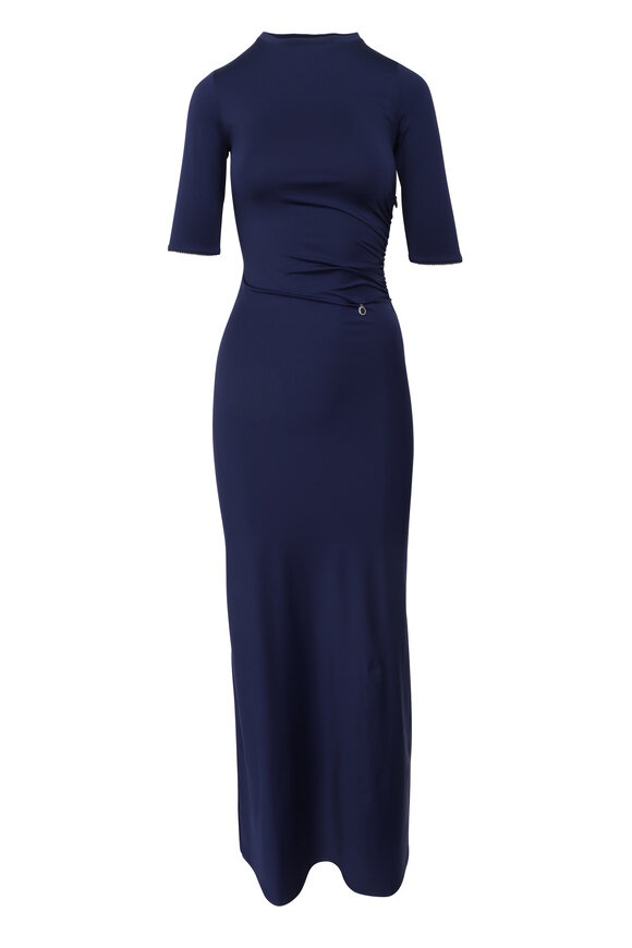 Stella McCartney Blue Jersey Long Dress