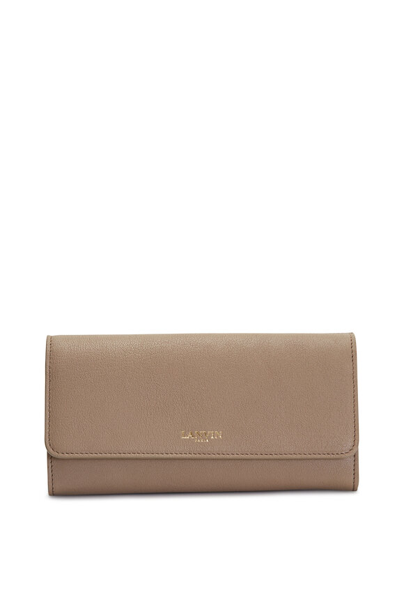 Lanvin - Beige Lambskin Wallet