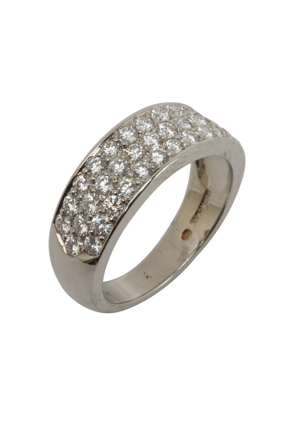 Oscar Heyman - Platinum Round Diamond Ring