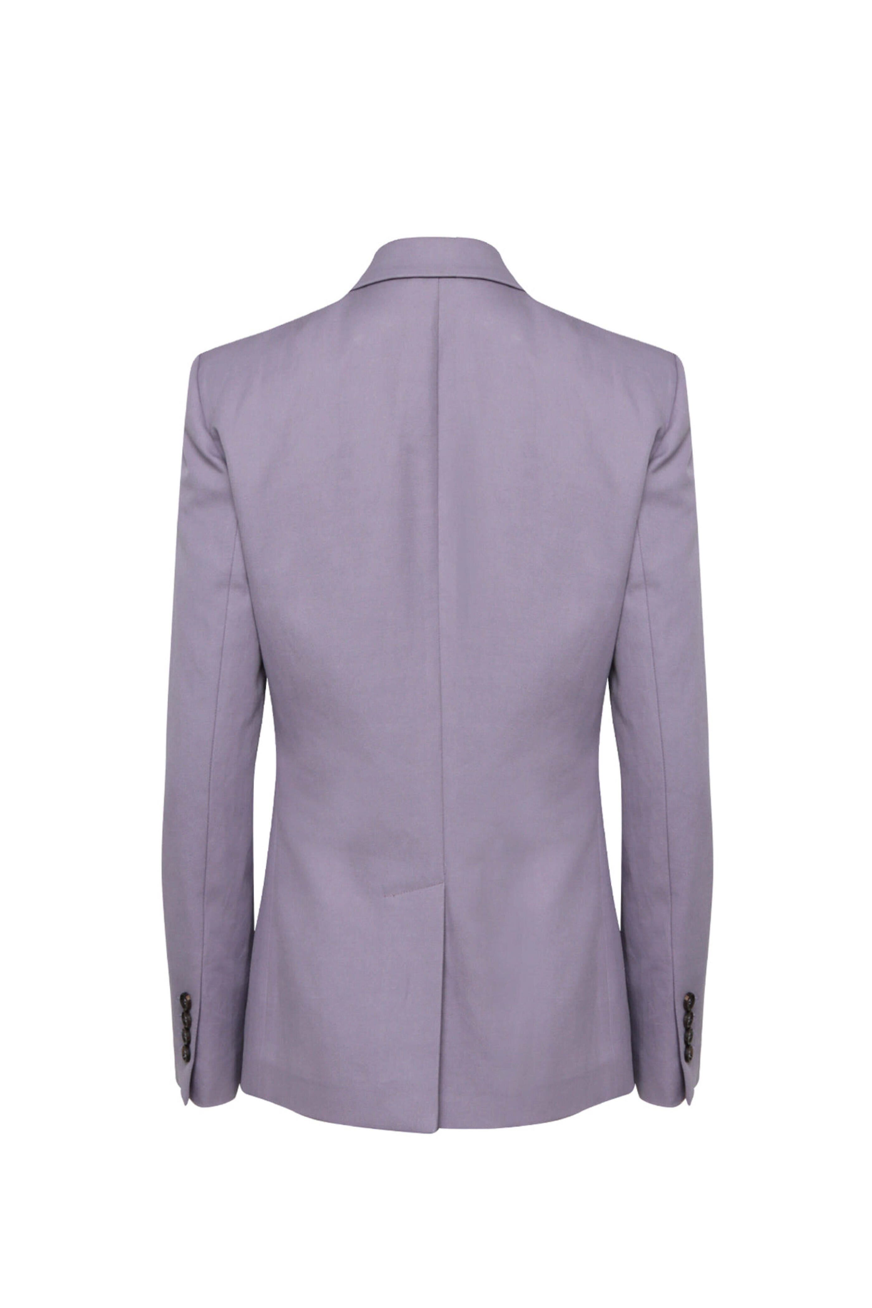 Brunello Cucinelli - Purple Ash Single Button Blazer