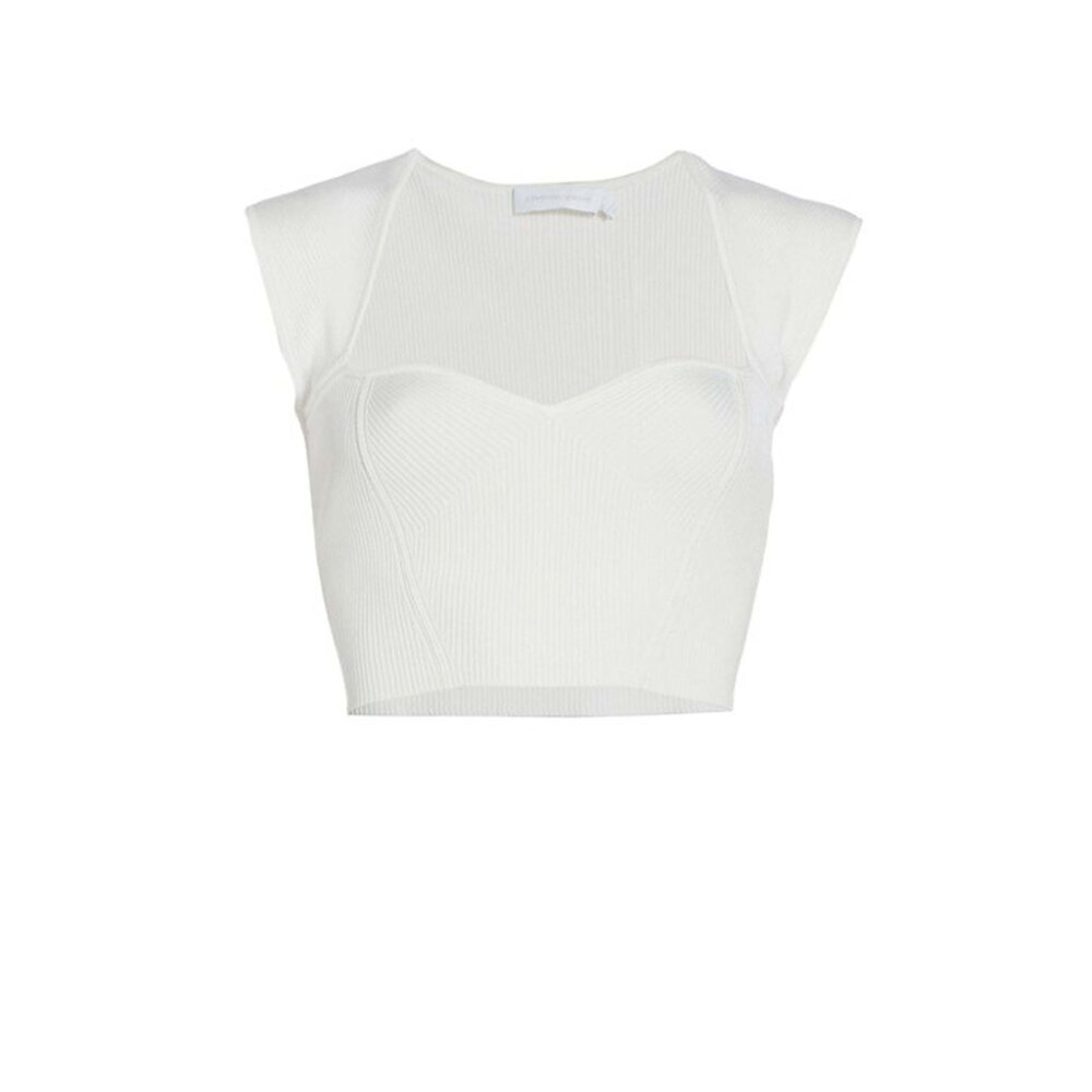 ★BROWNBREATH★ VXB CROP TEE WHITE BROWNBREATH 브라운브레스