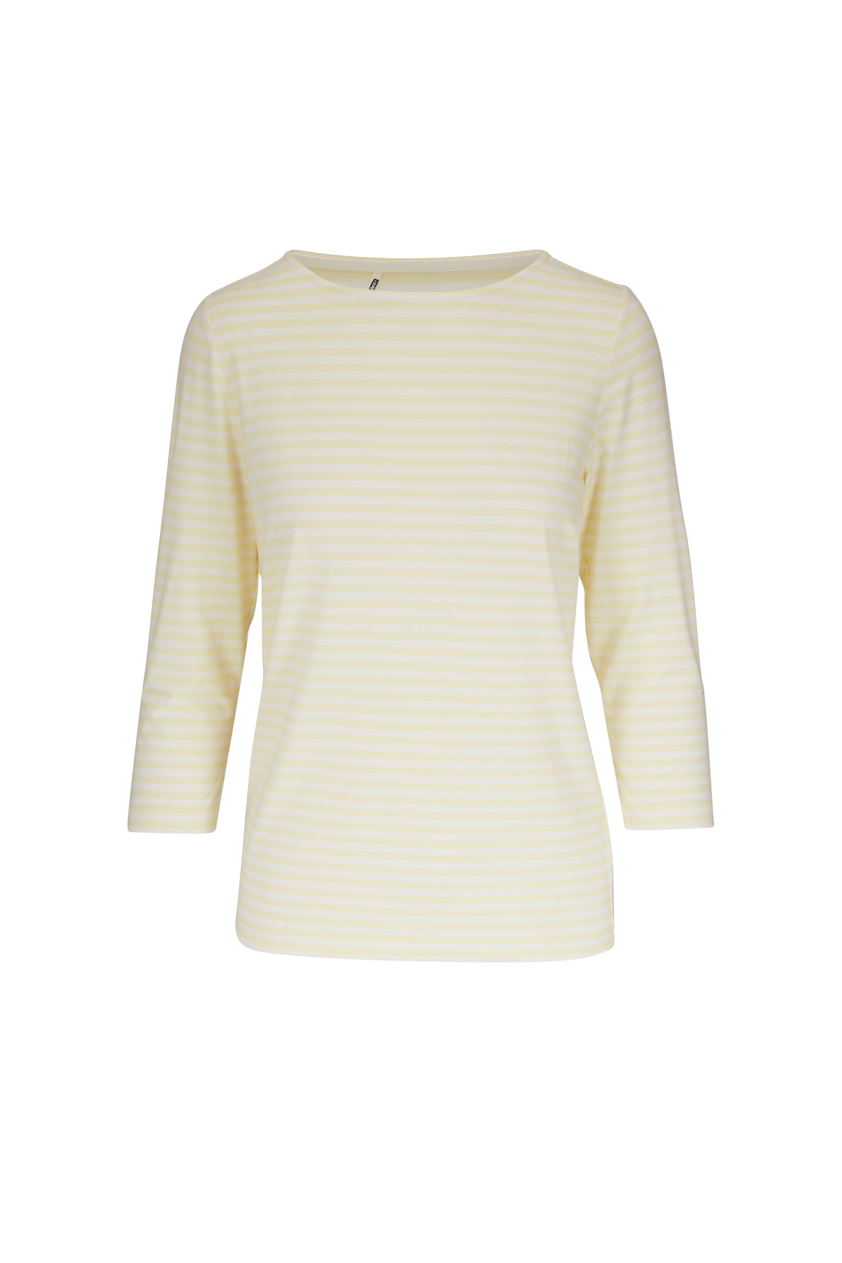 Bogner - Louna Lime Stripe Shirt | Mitchell Stores
