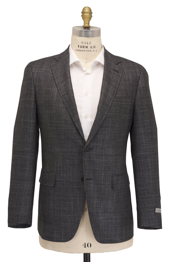 Canali - Kei Gray Glenplaid Sportcoat