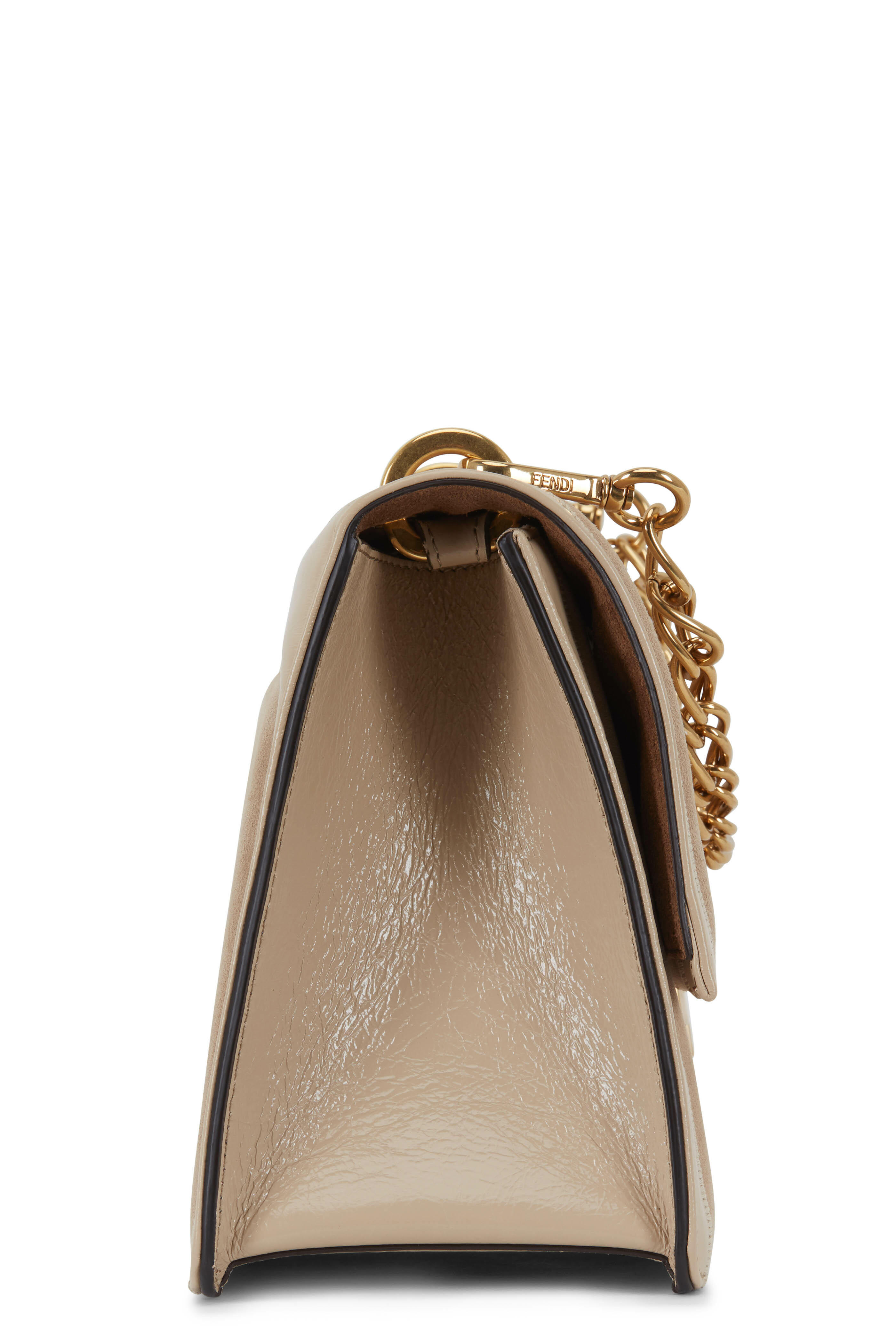 バッグ kenadi0615 Fendi - Kan I Nude Leather Small Shoulder Bag | Mitchell Stores