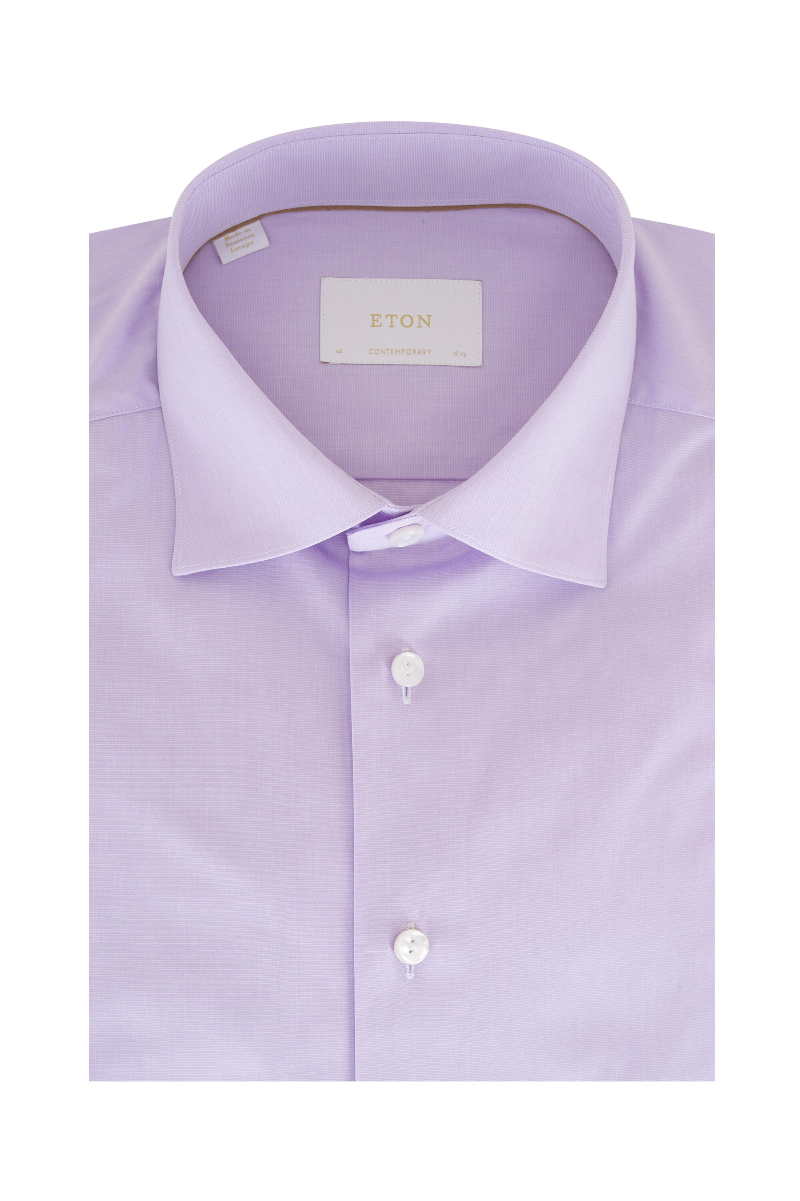 Eton - Light Purple Contemporary Fit Dress Shirt