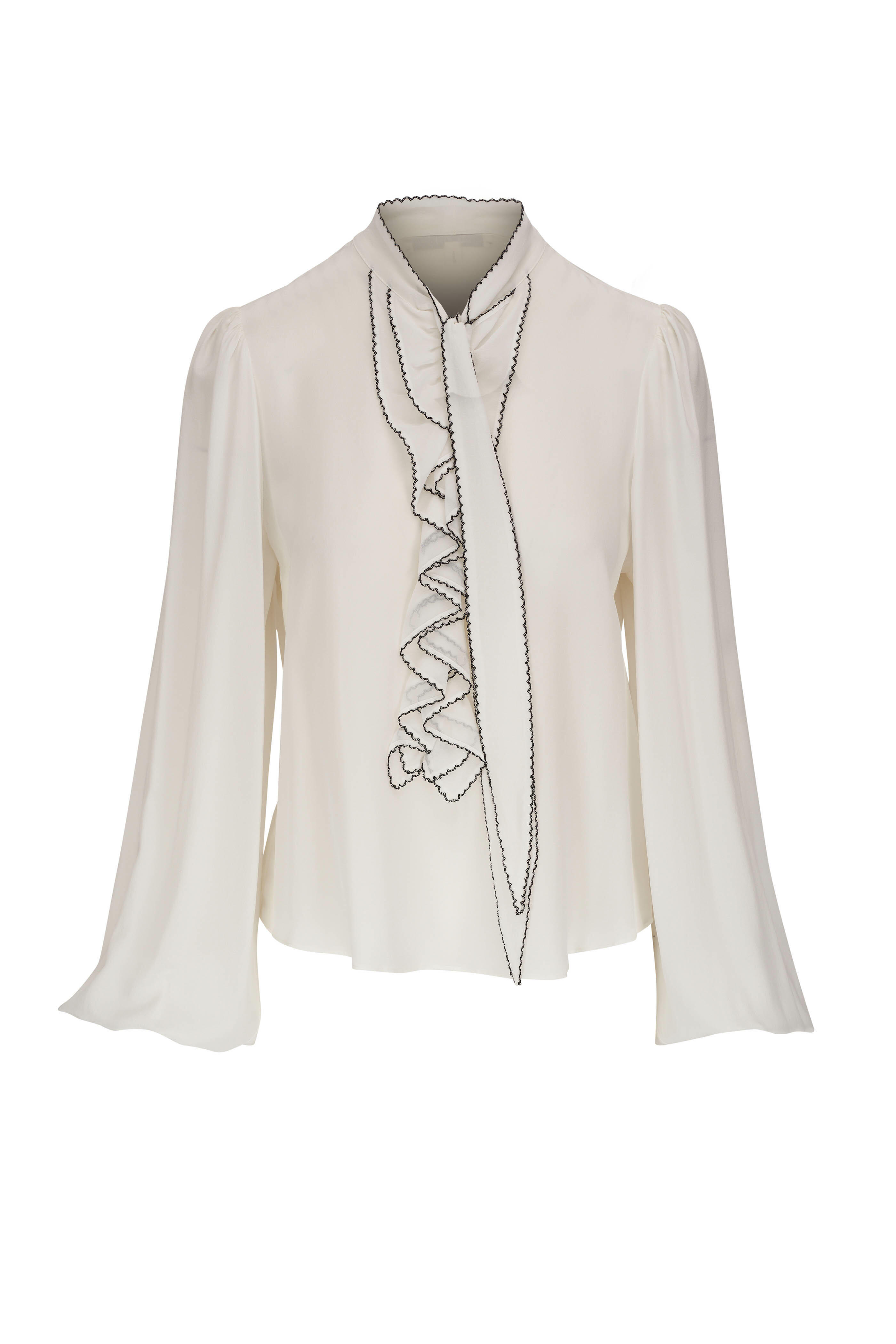 Dorothee Schumacher - Blooming Edge White Blouse