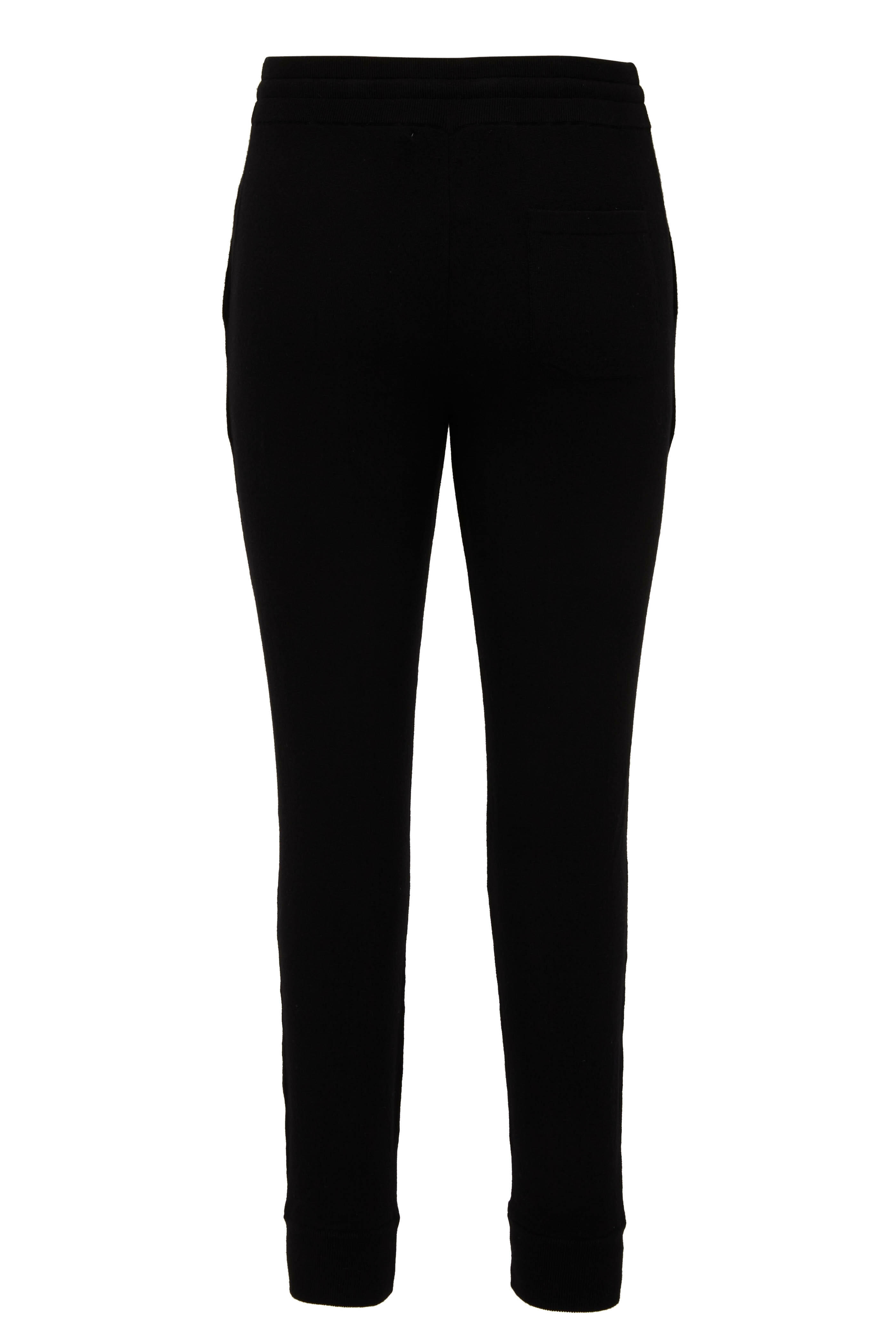 Zegna - Black Premium Cashmere Lounge Pant | Mitchell Stores