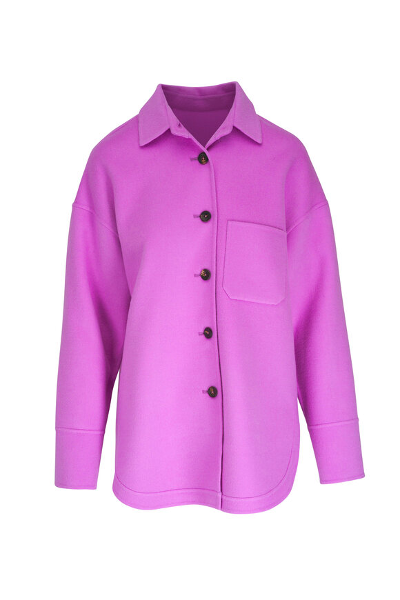 Odeeh - Lilac Wool & Cashmere Jacket 