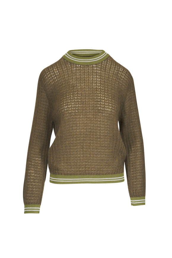 Dorothee Schumacher Airy Softness Seaweed Knit Sweater - view 1