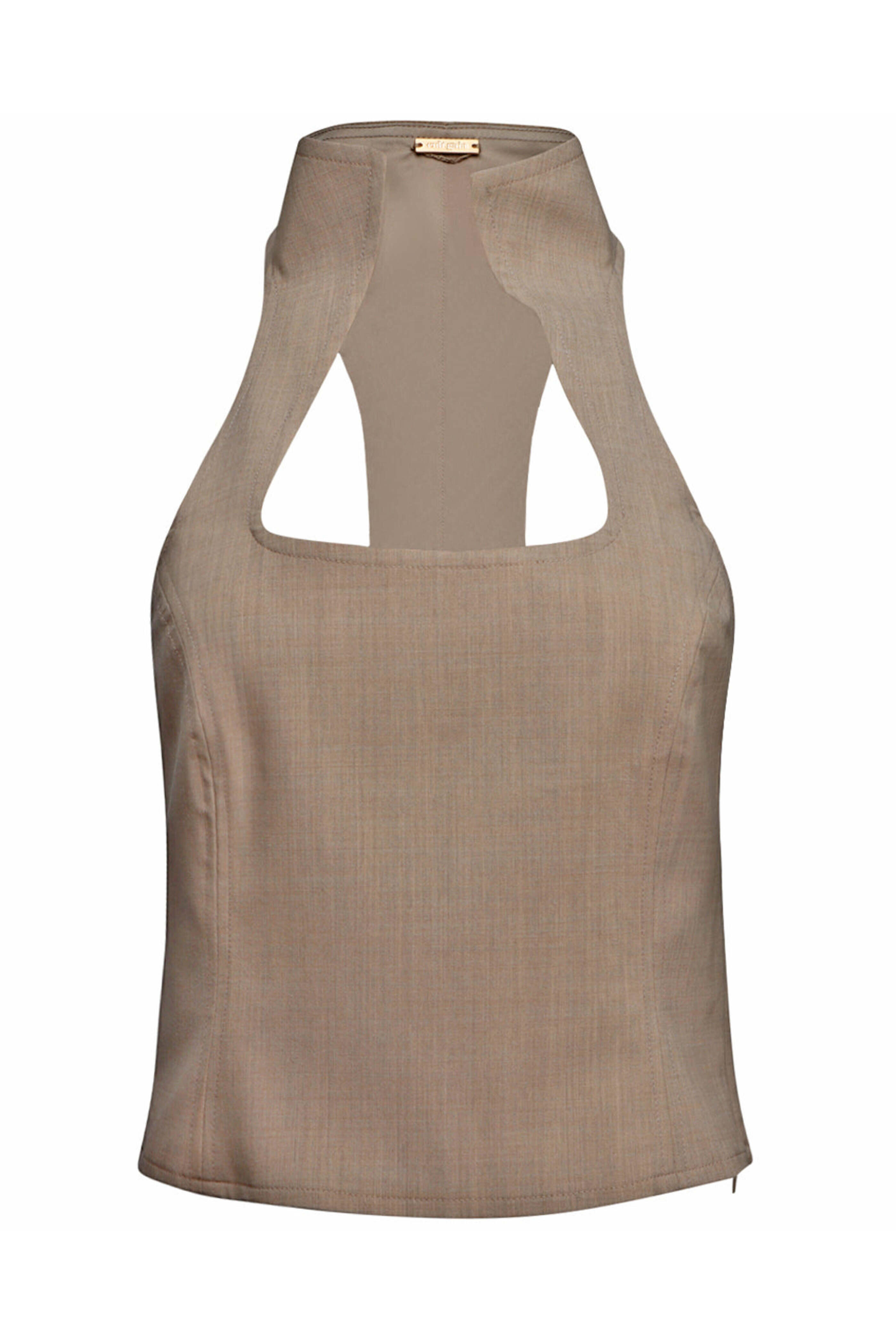 Cult Gaia - Beige Dulcie Top