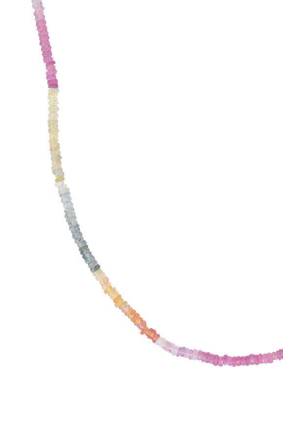 Cristina V. Multicolor Sapphire Necklace - view 2
