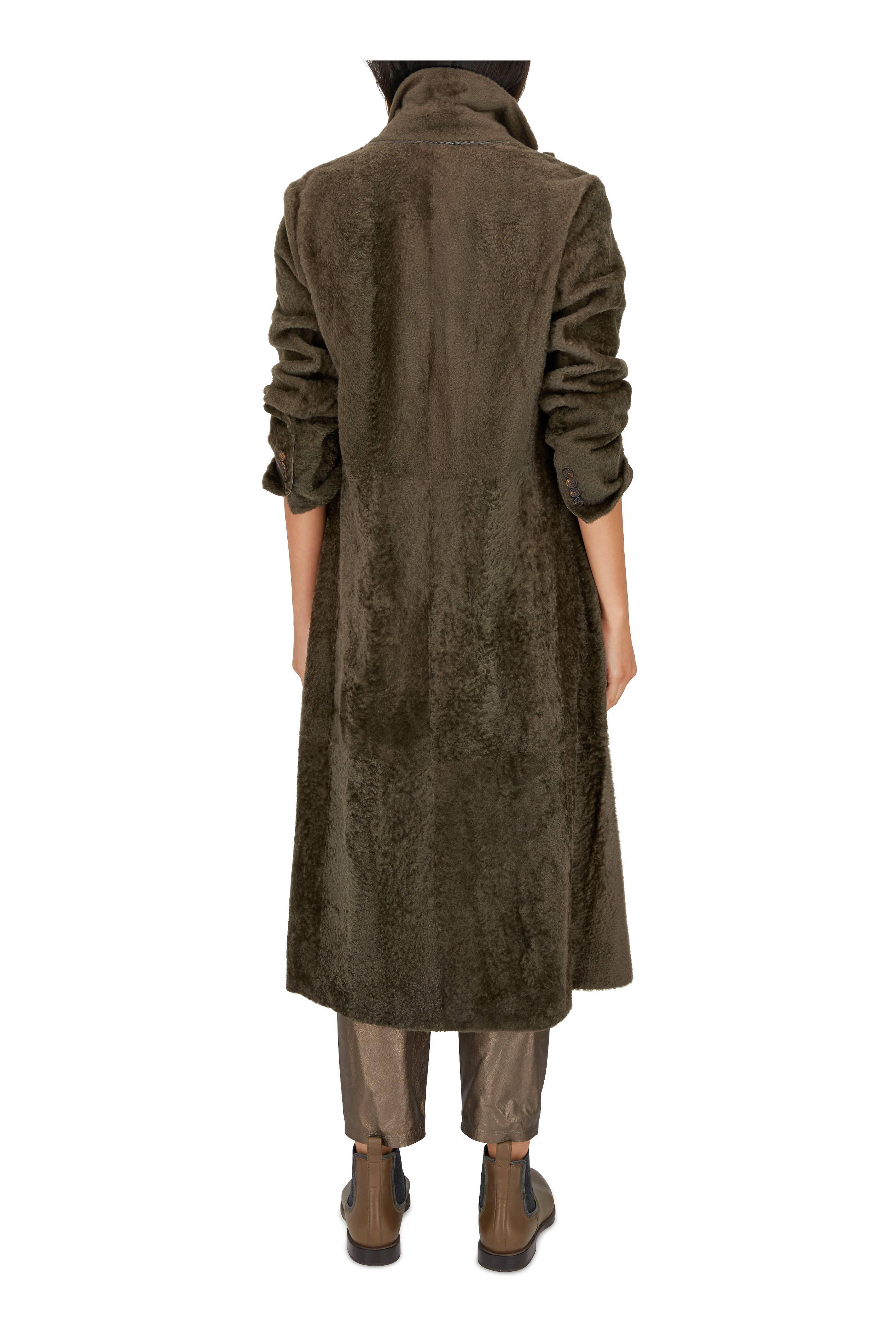 Brunello Cucinelli - Cigar Ultra Light Shearling Double