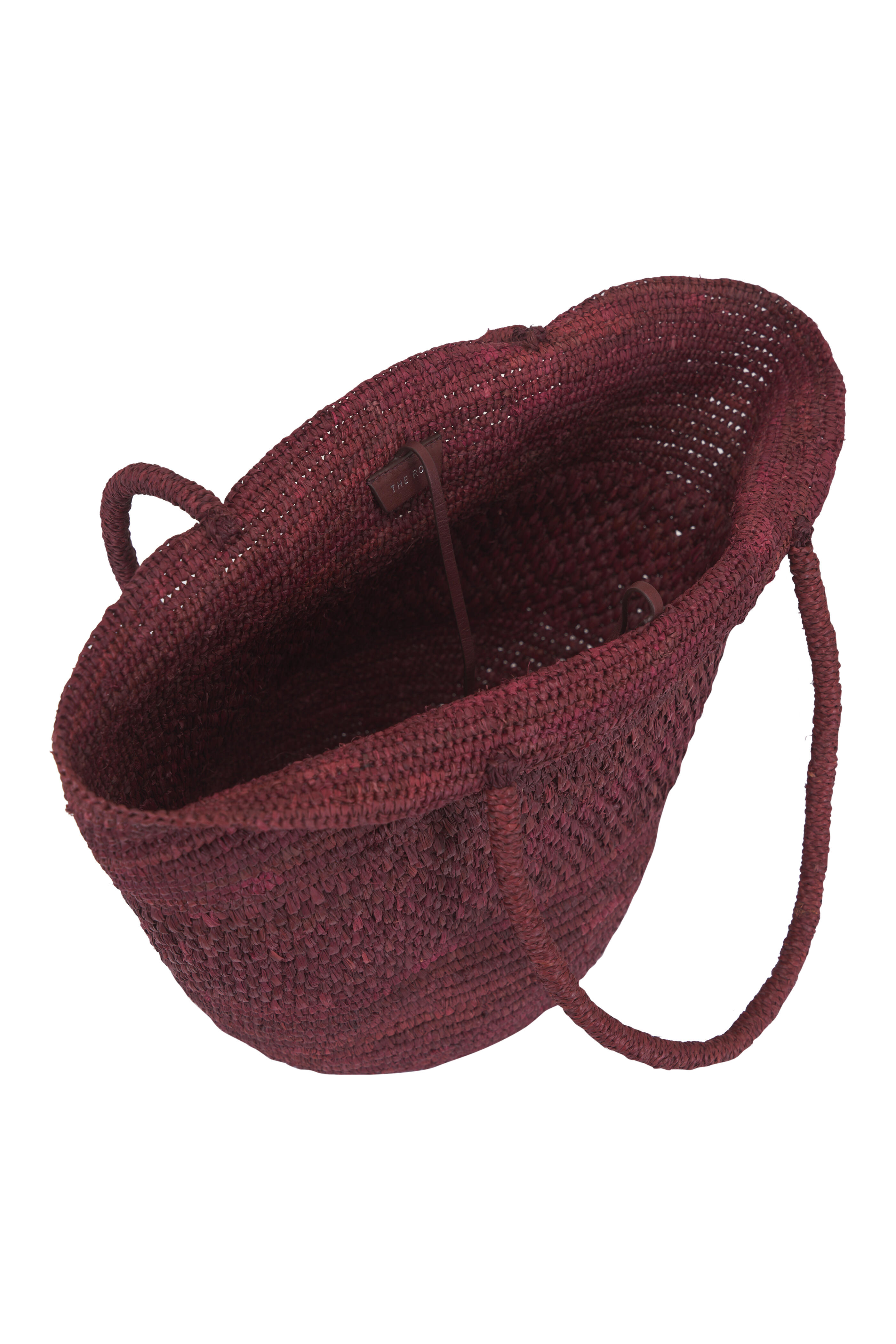 The Row - Emilie Mocha Raffia Tote | Mitchell Stores