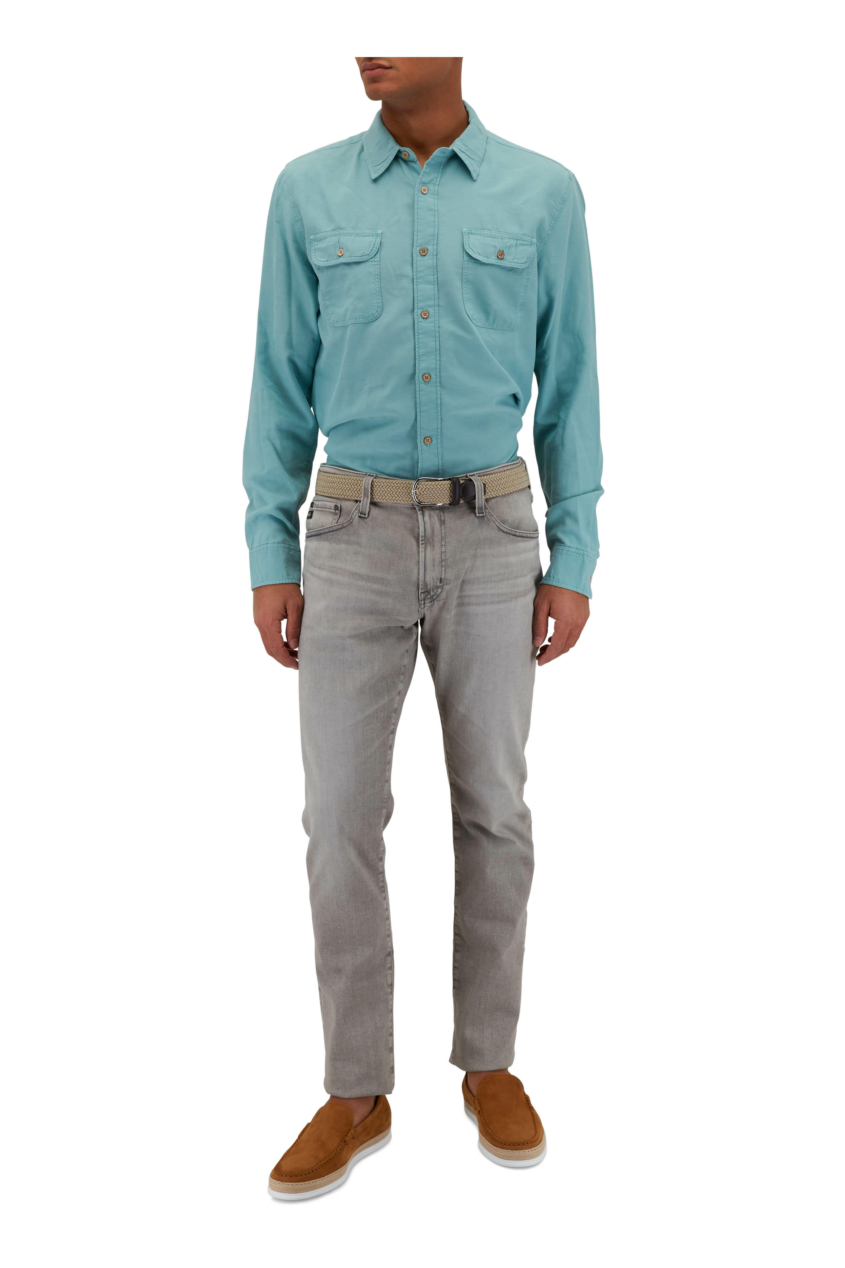 AG - Everett Wind Chill Slim Straight Jean