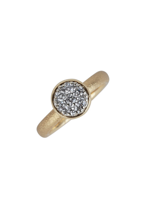 Aaron Henry - 18K Yellow Gold Diamond Ring