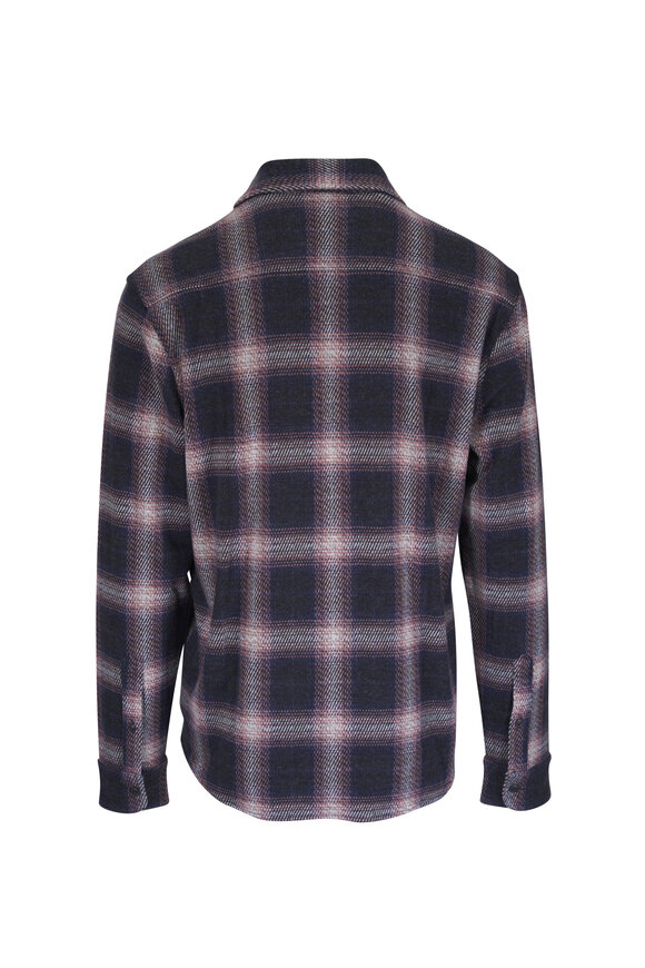 Faherty Brand Legend Storm Ombre Plaid Sweater Shirt - view 6
