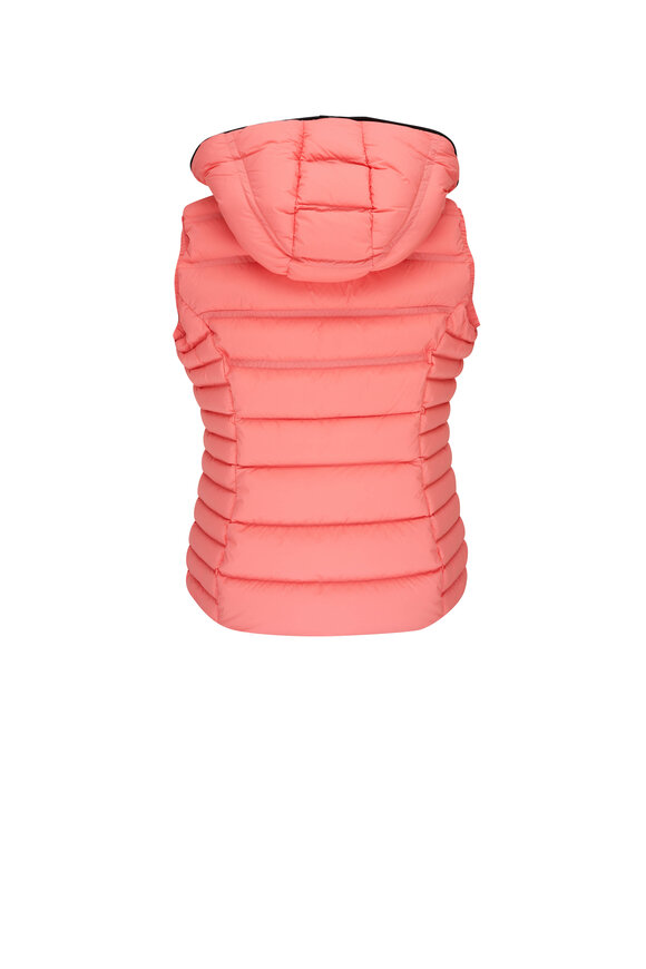 Moncler - Aliterse Pink Hooded Down Vest