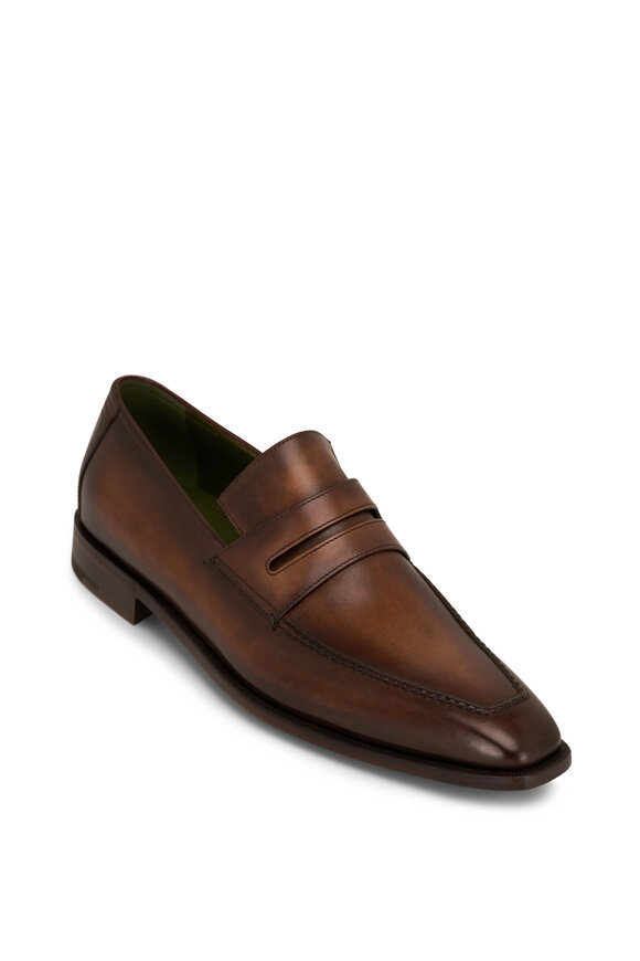 Berluti - Gaspard Galet Tobacco Bis Leather Derby