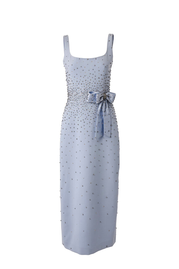Carolina Herrera Celestial Crystal Embellished Midi Dress - view 6