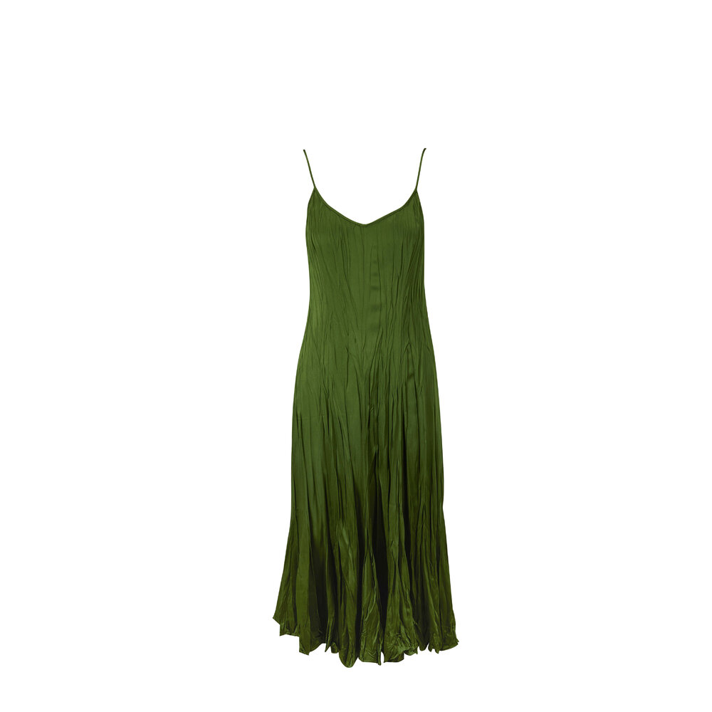 Michael Kors Collection - Jamison Crush Lawn Maxi Slip Dress