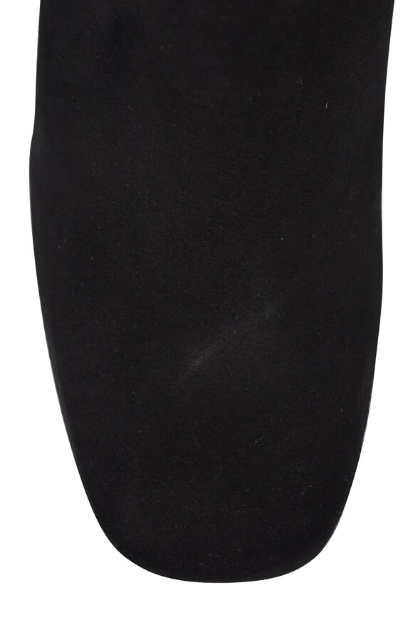 La Canadienne Jaxson Black Suede Tall Boot, 60mm - view 4