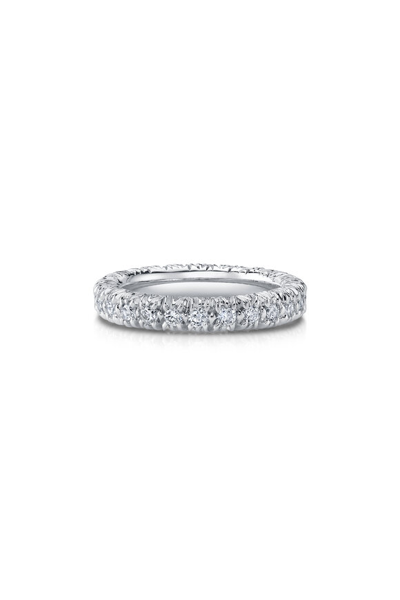 Aaron Henry White Gold Diamond Eternity Ring - view 1